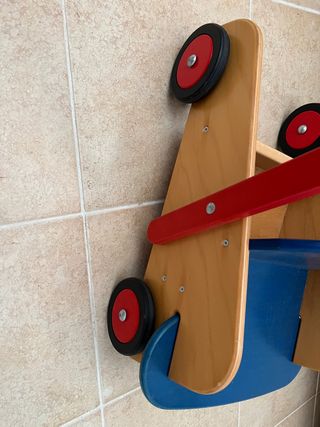 Correpasillos/andador madera. IMPECABLE!!!