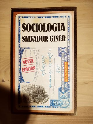 Sociología Salvador Giner
