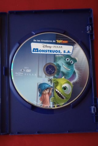 DVD Monstruos S.A. - envíos solo por Correos -