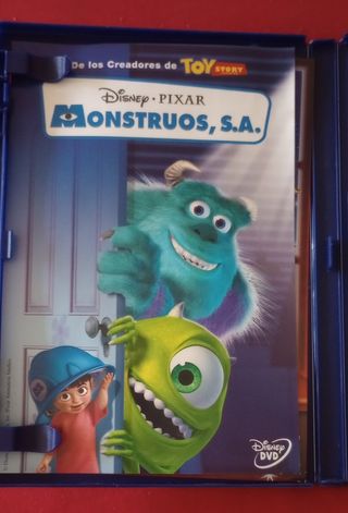 DVD Monstruos S.A. - envíos solo por Correos -