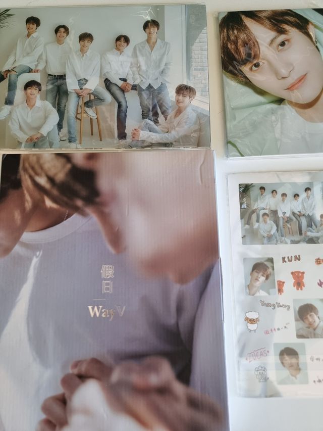 WayV holiday photobook