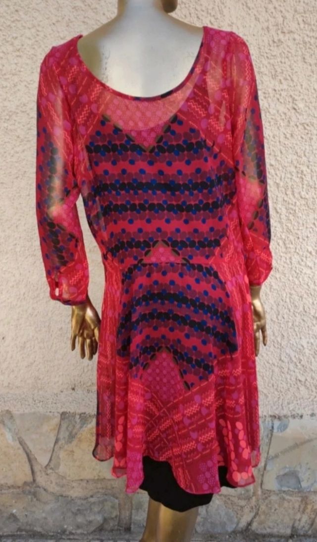 liquidación traslado!! Vestido Desigual Talla 44