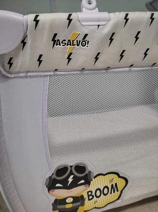 Cuna de viaje ASALVO 120x60 Mix Plus