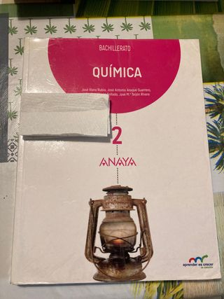 libro quimica 2 bachillerato