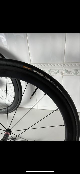 Ruedas de carbono DRWheel 45 tubulares