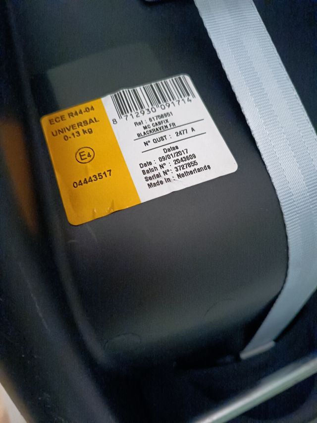 Lote carro silla bebe I candy Strawberry+Maxi Cosi