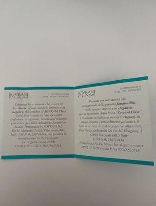 Bracciale Sovrani Class con pietre nere