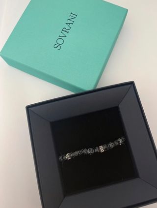 Bracciale Sovrani Class con pietre nere