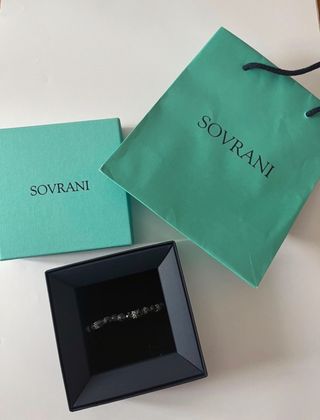 Bracciale Sovrani Class con pietre nere