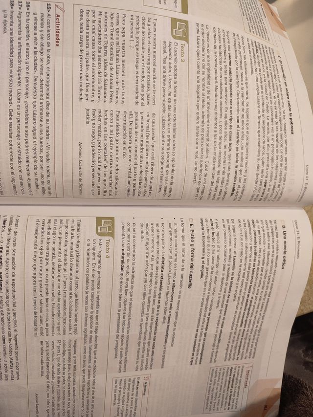 Lengua castellana y Literatura 1 Bac