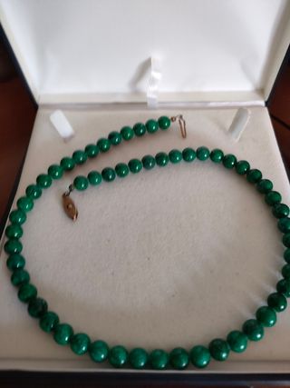 Collar de Ágatas antiguo