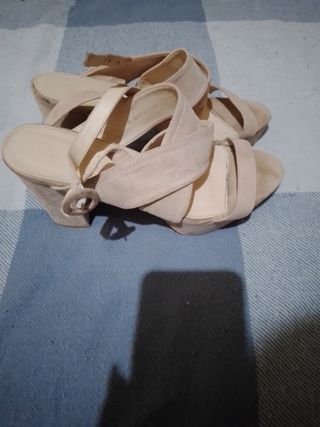 Sandalias de ante 38,9