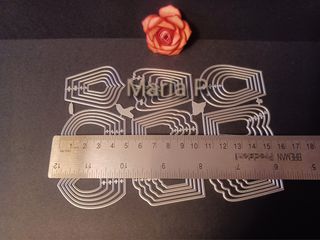 Troquel 45 pétalos para hacer flores
