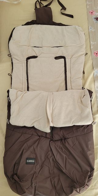 SACO POLAR SILLA Y CARRITO BEBÉ. LOTE 28.50 EUROS.