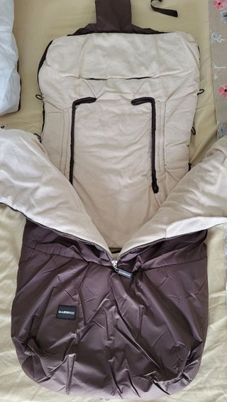 SACO POLAR SILLA Y CARRITO BEBÉ. LOTE 28.50 EUROS.
