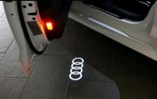 Pack de 2 Uds. proyector LED con logo Audi.
