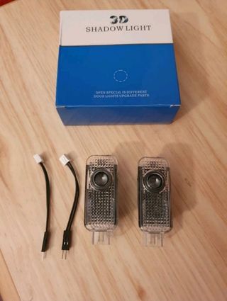 Pack de 2 Uds. proyector LED con logo Audi.