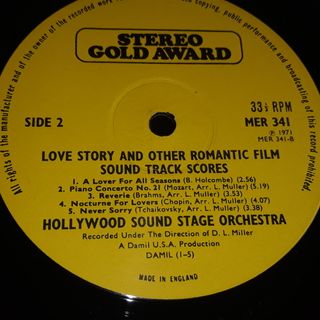 LP LOVE STORY O.S.T. (1971)
