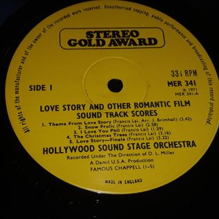 LP LOVE STORY O.S.T. (1971)
