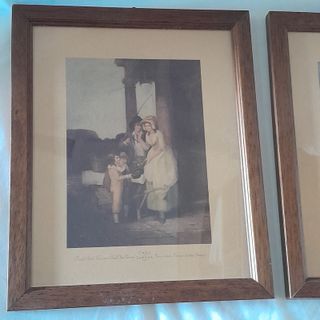 2 quadri stampe d ' epoca cries of london
