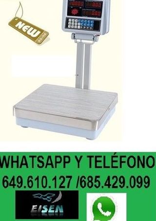 balanza básculas peso 5g-60 kilos  y cuentapiezas