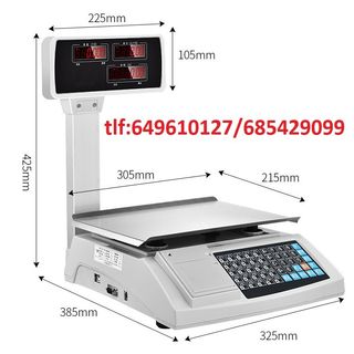 balanza básculas peso con torreta 4 vendedores nue