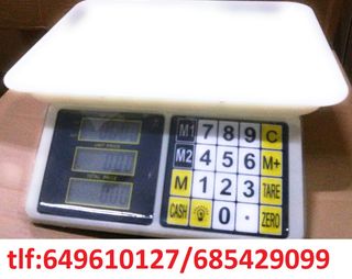 Bilancia da 5 a 40 kg, peso: bianco, bianco