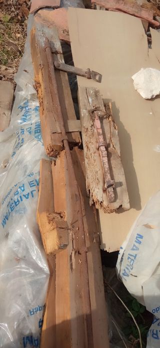 Cierre falleba de puerta grande antigua