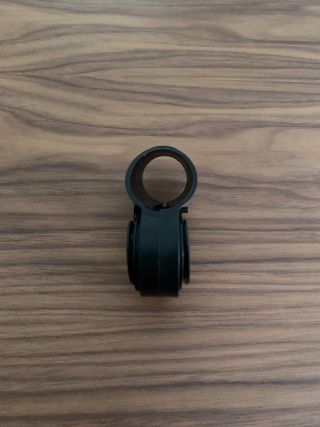 Soporte linterna bicicleta.