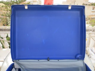Maleta grande azul Samsonite