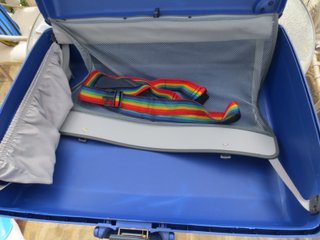 Maleta grande azul Samsonite