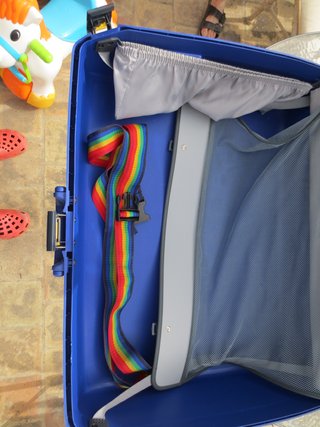 Maleta grande azul Samsonite