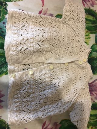 chaqueta y pantalon de perle. bebe