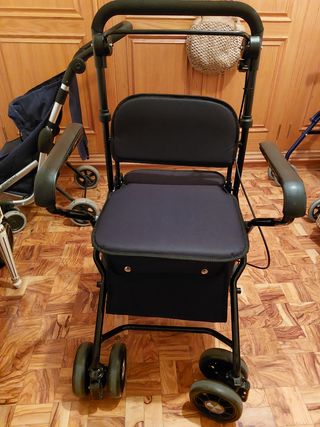 carrito andador ancianos