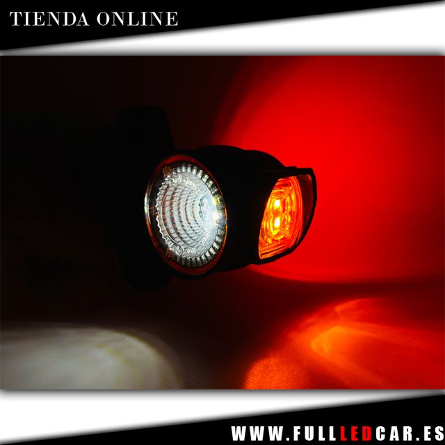 GALIBOS LED CORTOS TRASEROS TRES COLORES 12V 24V
