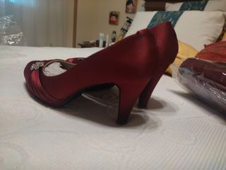 Zapatos y bolso fiesta