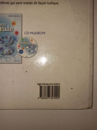 Libre en Spirale ISBN 9788467353990