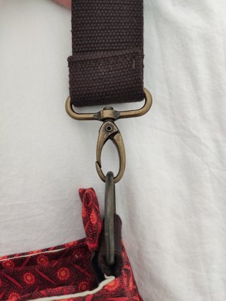 Handmade textile bag