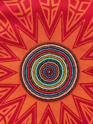 Handmade textile bag