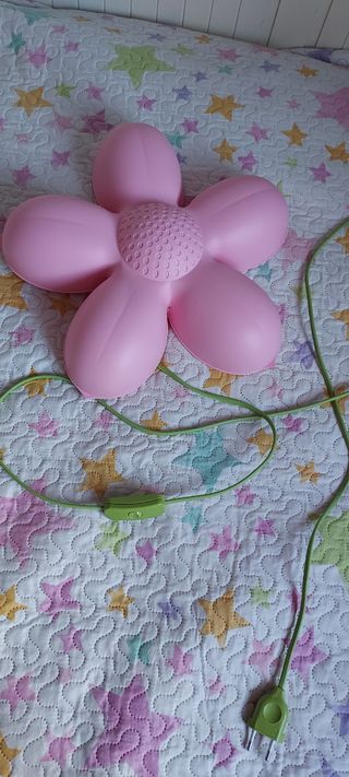 Lampara ikea pared