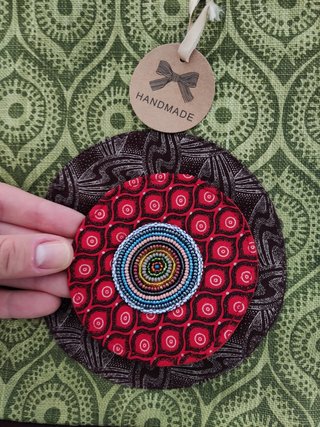 Bolso de algodón hecho a mano