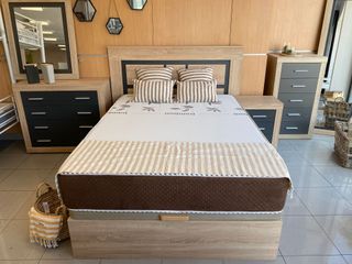 NUEVO DORMITORIO COMPLETO EN CAMBRIA/GRAFITO