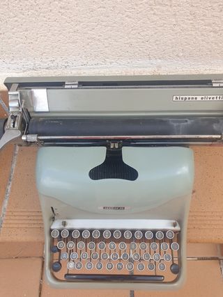 Maquinas de escribir
