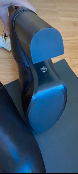 Botines cuero zara 41 nuevas