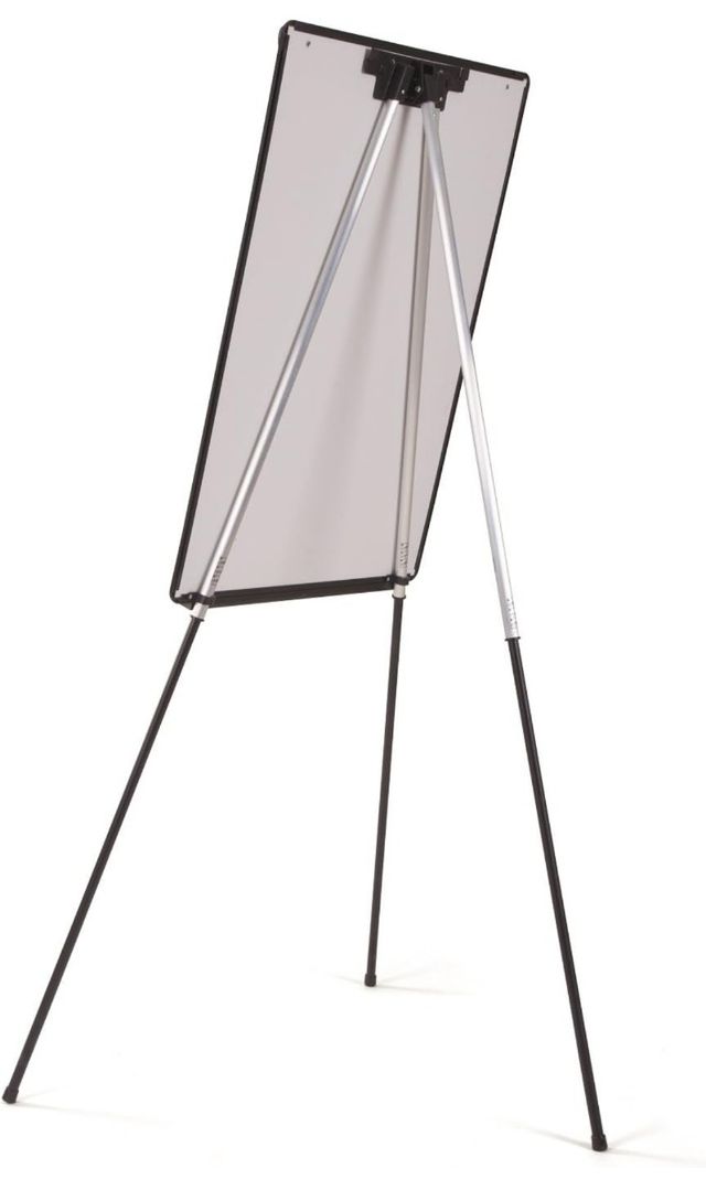 Pizarra magnética con trípode