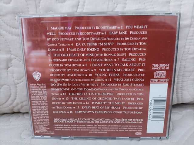 CD AÑOS 90 CHER Y STEWART