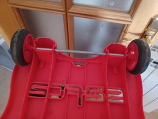 Carro porta mochila plegable