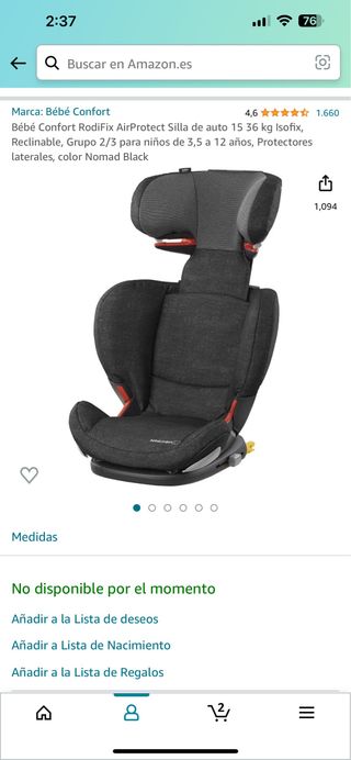 Bebeconfort Silla Coche