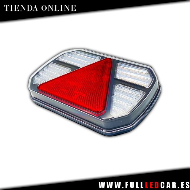 PILOTOS LED TRASEROS 7 FUNCIONES CON TRIANGULOS