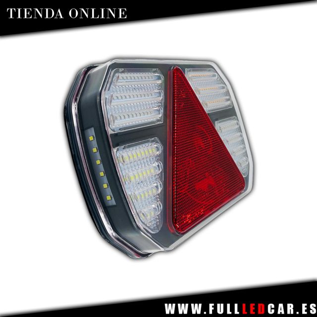 PILOTOS LED TRASEROS 7 FUNCIONES CON TRIANGULOS